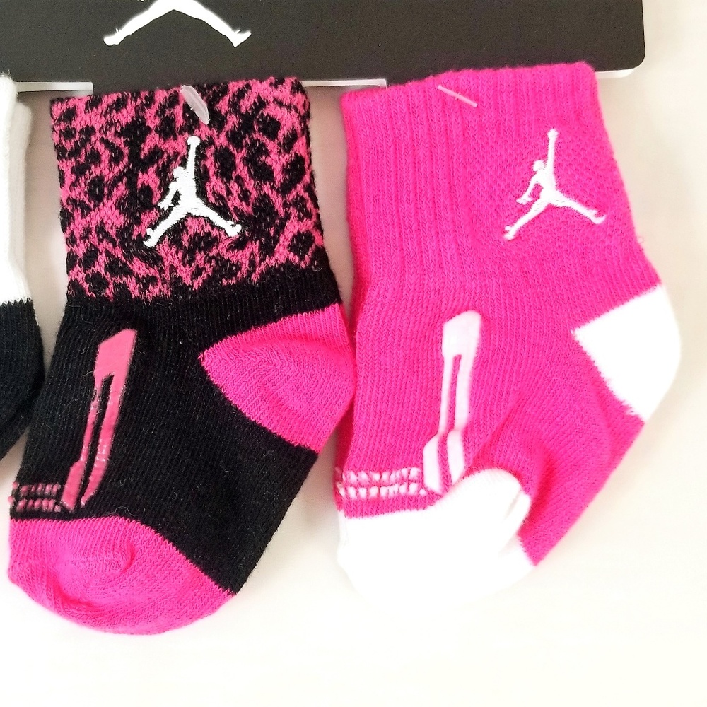 NEW NIKE JORDAN INFANT TODDLER SOCK PACK - Baby - Picture 3 of 6